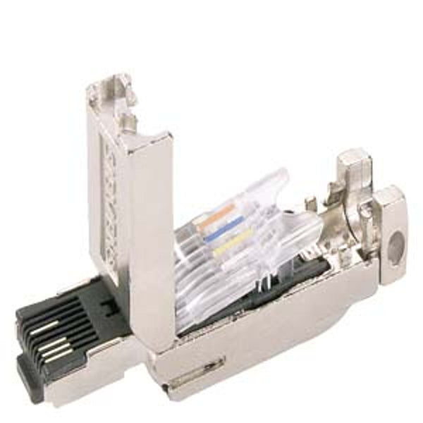 Conector Rj45 Macho Blindado 4 Polos Categoria 5 6GK19011BB102AB0 Siemens